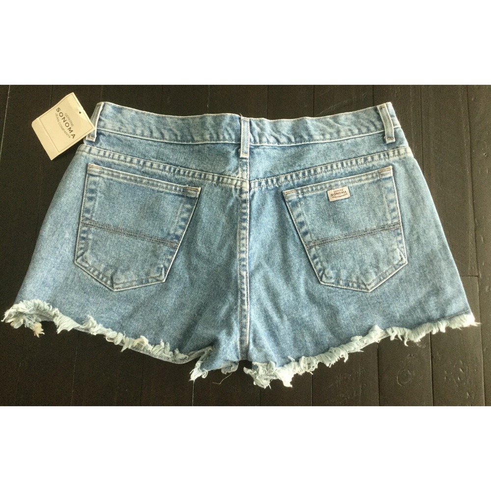 New Sonoma Juniors Size 13 (34"W) Daisy Dukes, High Rise NWT (Z22)